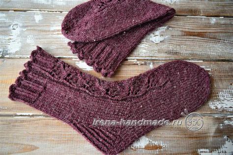 Мысок «звездочка» (вязание, схемы и фото) - Irena Handmade