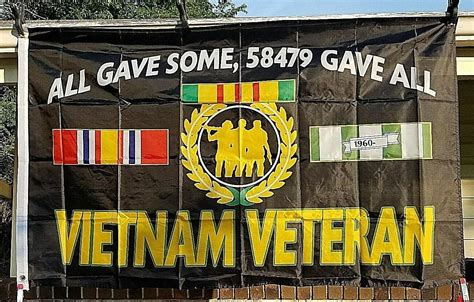 New Vietnam Veteran All Gave Some 3x5 Military Banner Flag