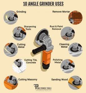 10 Angle Grinder Uses. How to Use this Versatile Tool Safely