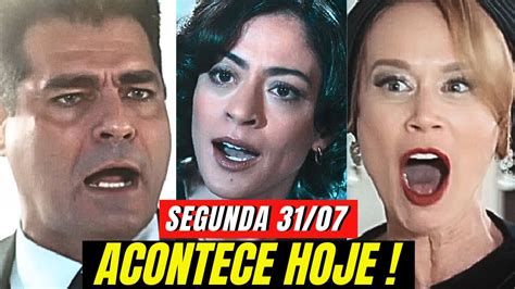 AMOR PERFEITO capítulo de hoje segunda 31 07 2023 resumo da novela