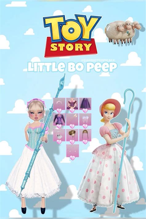 Little Bo Peep Toy Story On Dress To Impress Dti Roblox In 2025 Dress