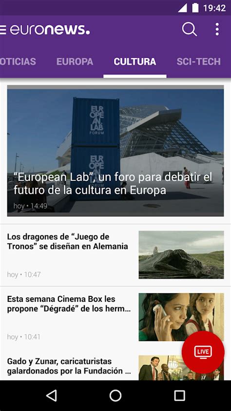 Euronews Aplicaciones De Android En Google Play