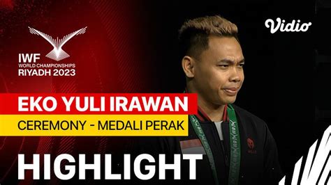 Eko Yuli Irawan Raih Medali Perak Iwf World Championships Iwf