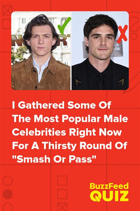 I Gathered Some Of The Most Popular Male Celebrities Right Now For A