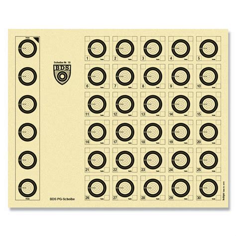 Benchrest Targets