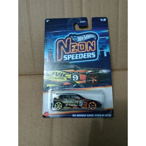 Jual Hot Wheels Neon Speeders Honda Civic Type R Shopee Indonesia