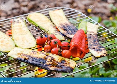 Vegetables Grill Marinade Bbq Healthy Tasty Roasted Stock Image Image Of Cook Horizontal