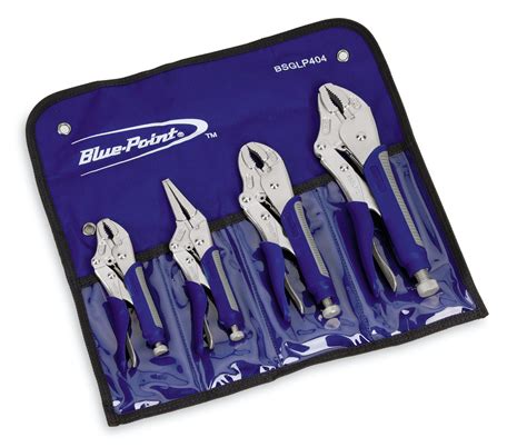 4 Pc Soft Grip Locking Pliers Set Blue Point® Bsglp404 Snap On Viet Nam