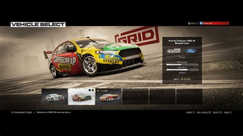 GRID 2019 Ford Falcon FG X Supercar YouTube