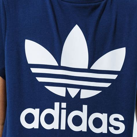 Adidas ТЕНИСКА Trefoil Tee Mm Gd2679 Детски Цвят тъмносин Модни Тениски