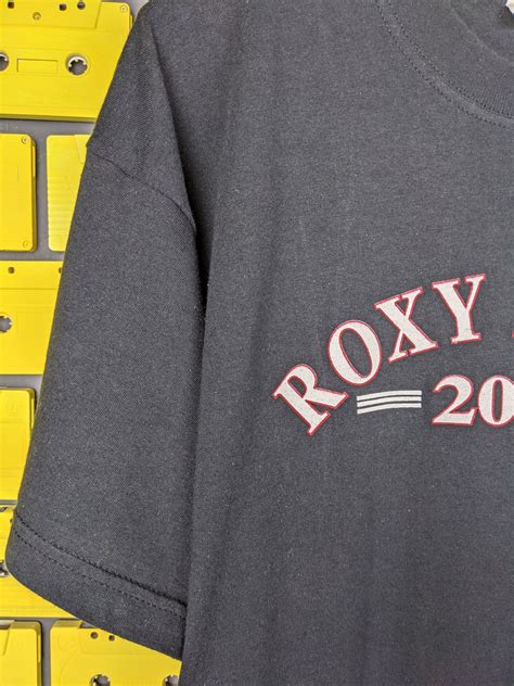 Vintage 2001 Roxy Music Tour T Shirt Bryan Ferry Glam Art Etsy