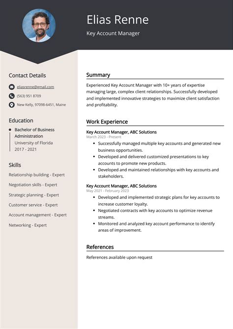 Key Account Manager CV: Job Description, Sample & Guide