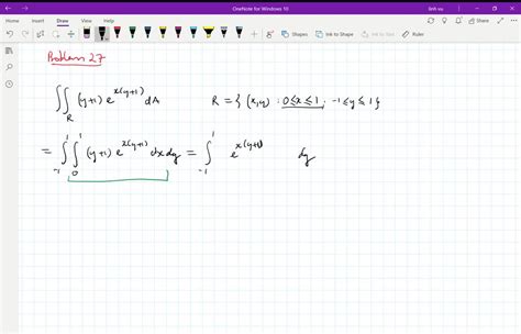 SOLVED When Converted To An Iterated Integral The Following Double