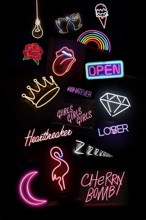 Neon Lights Aesthetic Wallpapers Top Free Neon Lights Aesthetic Backgrounds Wallpaperaccess