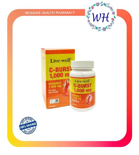 Live Well Livewell Live Well C Burst Mg S Original Lazada