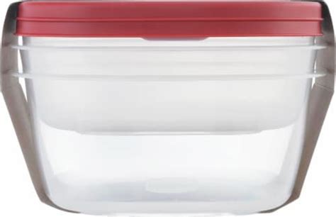 Rubbermaid Easy Find Lids Food Storage Container Value Pack Red