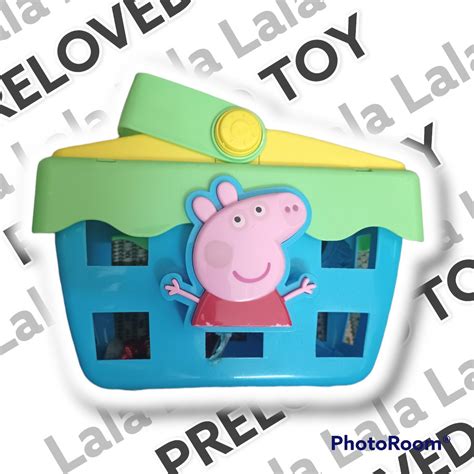 Peppa pig picnic basket, Babies & Kids, Infant Playtime on Carousell