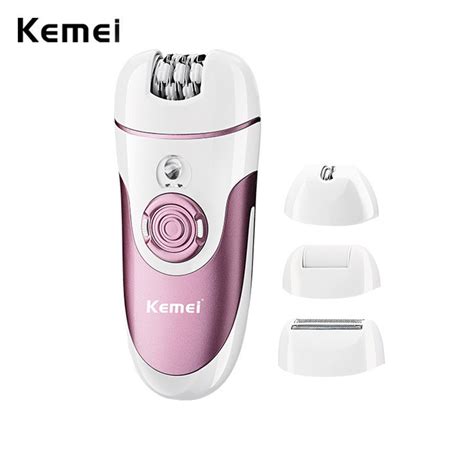 Kemei In Epilator For Long Lasting Hair Removal Includes Pedicure