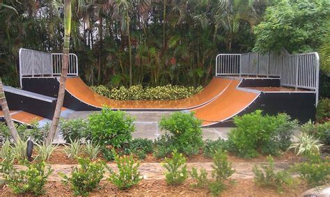 Delray Florida Backyard Skatepark Backyard Backyard Skatepark