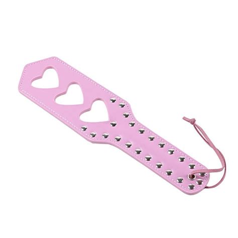 Pink Heart Paddle Bdsm Sandm Sex Fetish Whip Princess Ddlg Playground