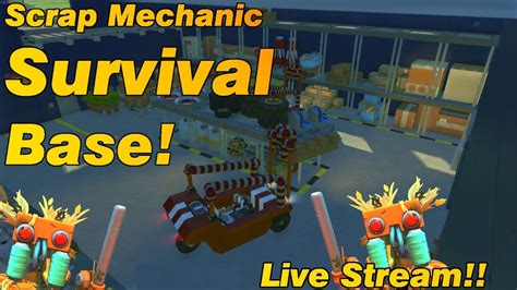 Scrap Mechanic Survival Base Pt 11 YouTube