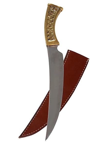 Curved dagger with brass handle - B-Ware - supremereplicas.com