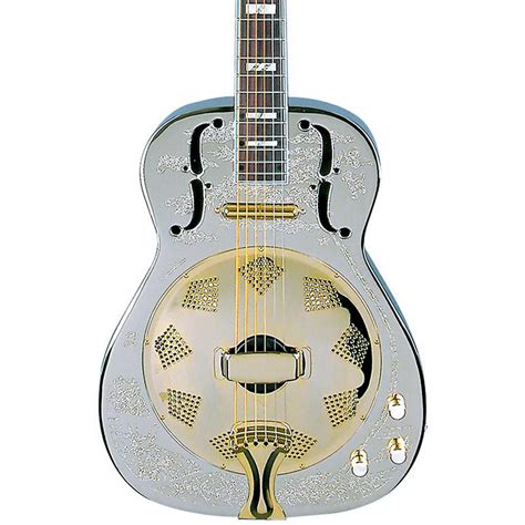 Dean Chrome G Acoustic Electric Resonator Guitar Woodwind Brasswind