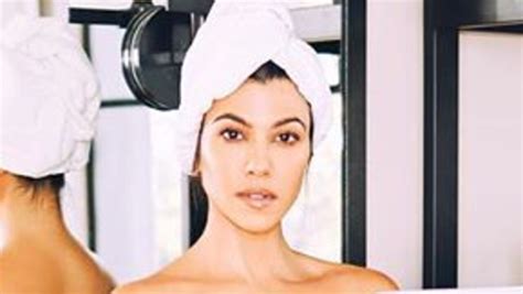 Kourtney Kardashian Posts Naked Instagram Photo To Promote Poosh Project Herald Sun