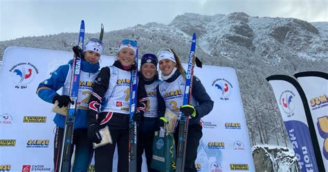 Biathlon Coupe De France Lisa Siberchicot Impressionne Bessans