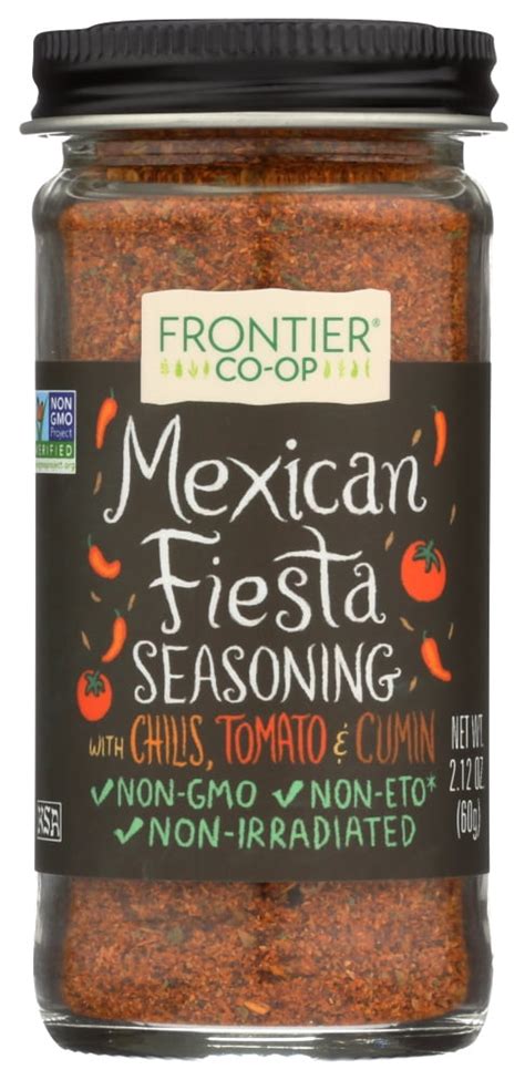 Frontier Co Op Mexican Fiesta Seasoning 212 Oz