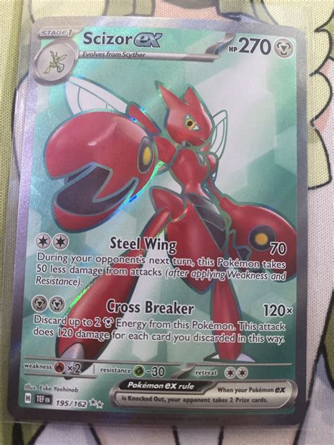 Scizor Ultra Rare Temporal Forces Pok Mon Tcg Ebay