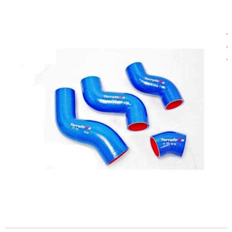 Kit De Durites Intercooler Silicone Bleu Terrafirma Pour Discovery