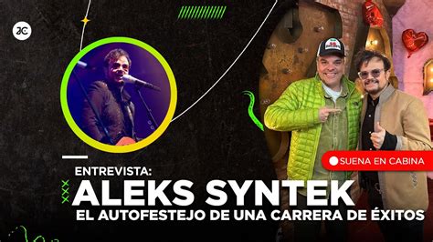 Aleks Syntek y los éxitos que han marcado su carrera Entrevista con