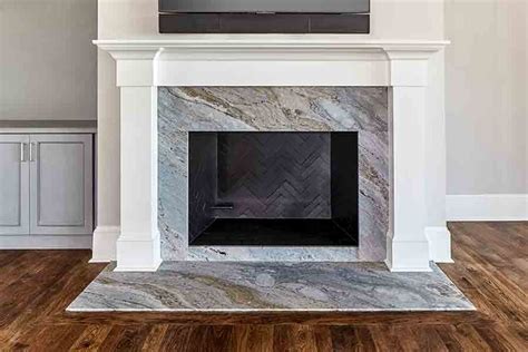 Modern Marble Fireplace Surrounds