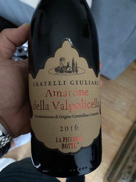 Fratelli Giuliari Amarone Della Valpolicella La Piccola Botte