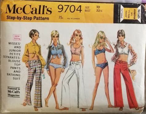 McCalls Sewing Patterns Swimsuit Bathing Suit Bikini Coverups Playwear 33 U Pick EBay