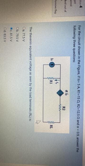 Solved Stion Yet Vered Ked Out Of For The Circuit Shown In Chegg