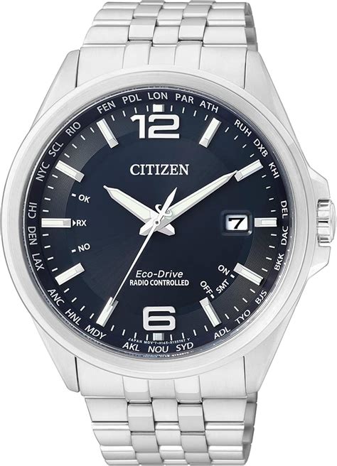 Citizen Men S Analogue Quartz Watch With Stainless Steel Strap CB0010