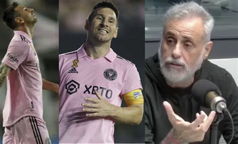 Jorge Rial Dio Una Alarmante Informaci N Sobre Lionel Messi Y Su Salud