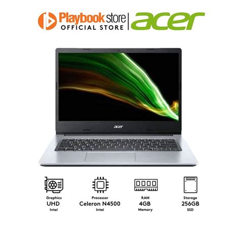 Acer Aspire 3 A314 35 C733 14 Intel Celeron 4gb Lpddr4 256gb Ssd