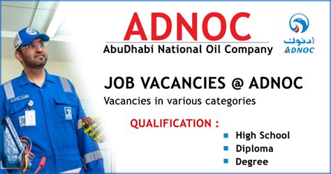 Adnoc Careers Jobs In Uae Recruitment For Freshers Driver