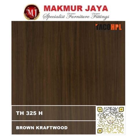 Jual Hpl Taco Th H Brown Kraftwood I Woodgrain Kota Tangerang