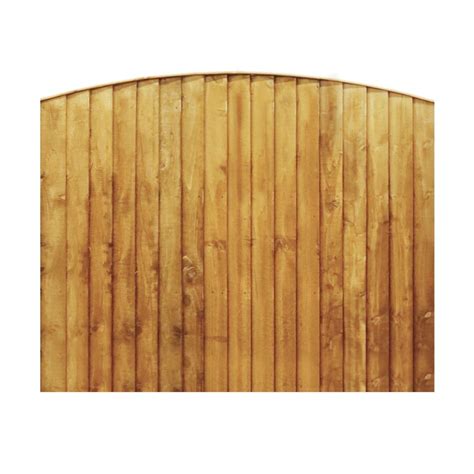 Wooden Fence Panels • Vertical Feather Edge Curved Fencing Panel 6ft • 5ft Ebay