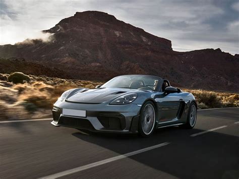 Porsche 718 Spyder RS Revealed As The Most Powerful Boxter Ever ZigWheels