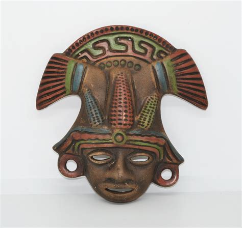 Aztec Sun God Mask