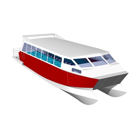 Passengers M Aluminum Catamaran Water Taxi Ferry Boat Passenger