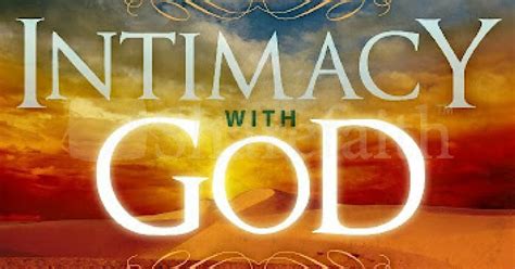 Main Title Intimacy With God