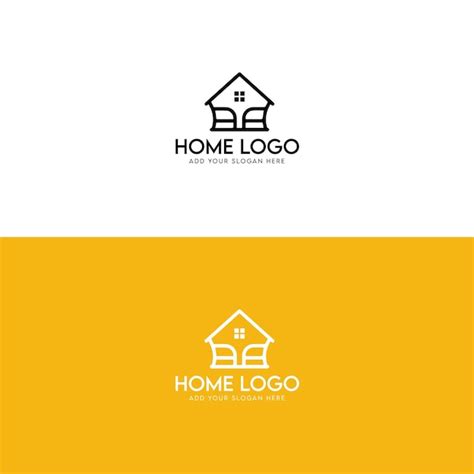 Modelo De Design De Logotipo Para Casa Moderna Vetor Premium