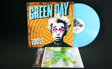 Green Day Dos Color Vinyl Lp Furnace Record Pressing