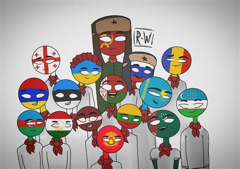 Ussr Countryhumans Imágenes De Familia Artistas Autores